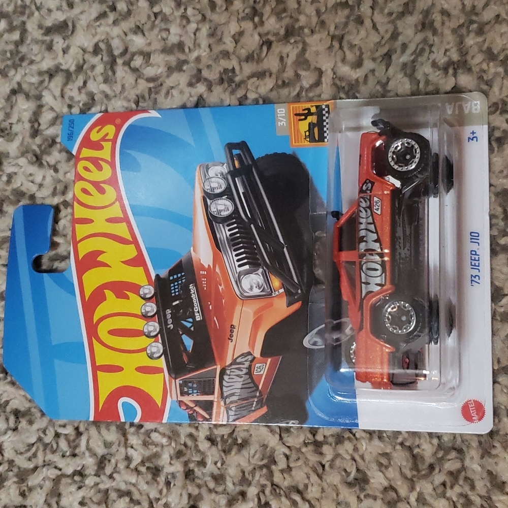 Hot wheels 73 jeep J10 baja blazers